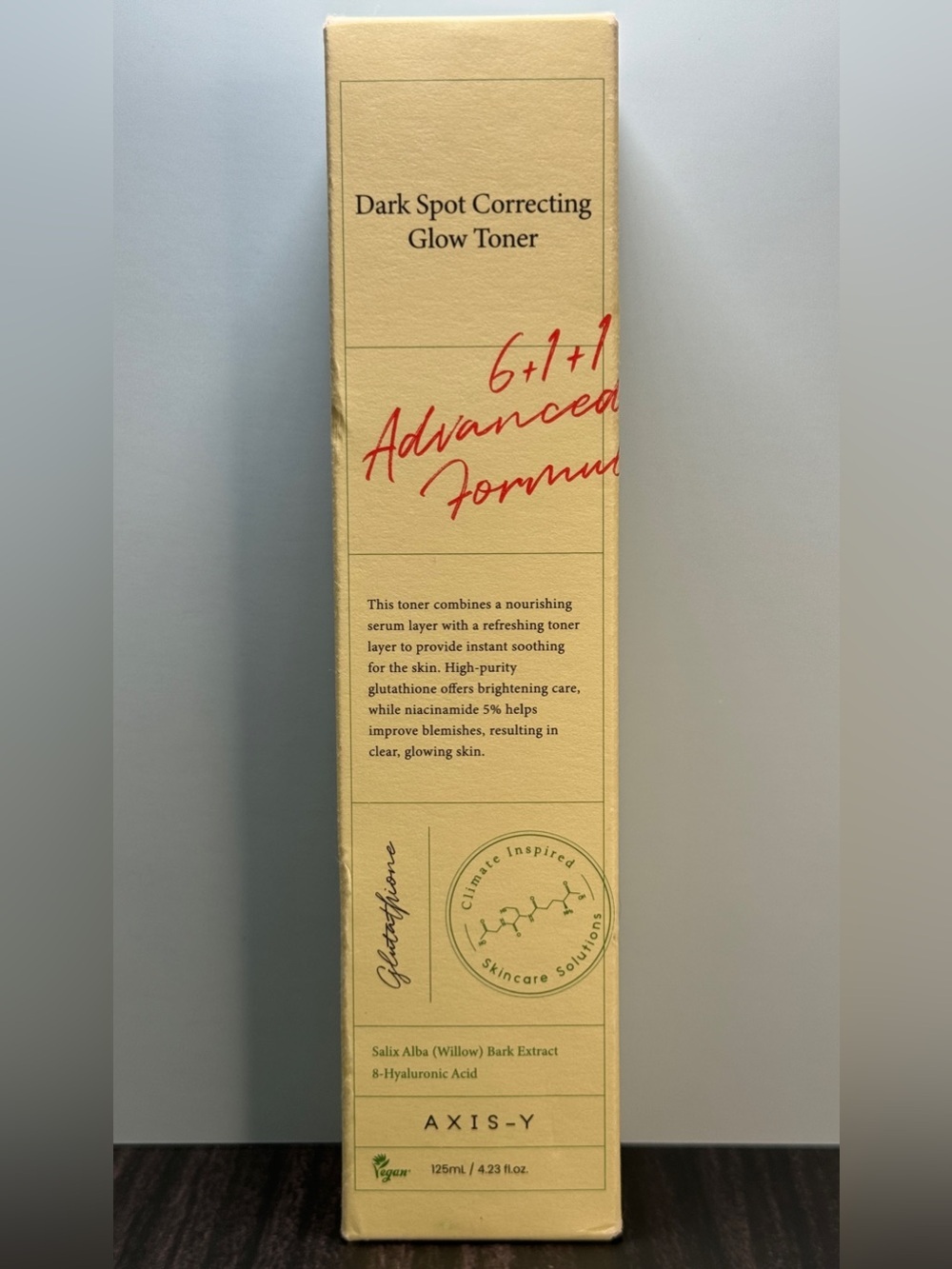 AXIS-Y Dark Spot Correcting Glow Toner NIB 125 ml / 4.23 fl oz